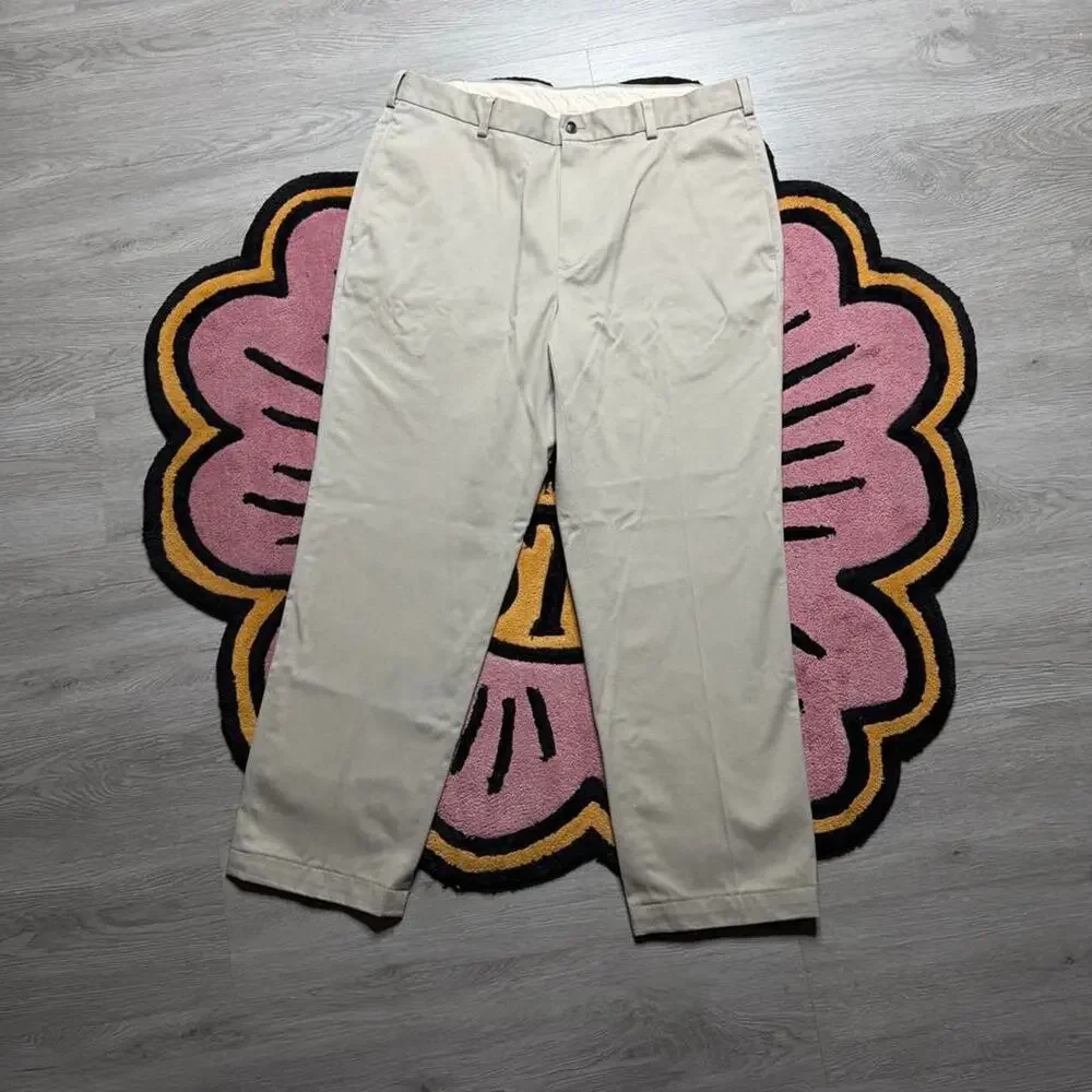 Brooks Brothers Advantage Chino Clark Fit Pants Size 36x30 Tan